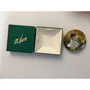 Donald Zolan Miniature Collector plate "Flowers for Mother"